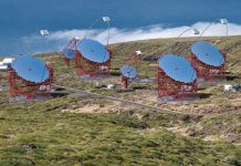 An image to illustrate the Cherenkov Telescope Array