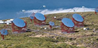 An image to illustrate the Cherenkov Telescope Array