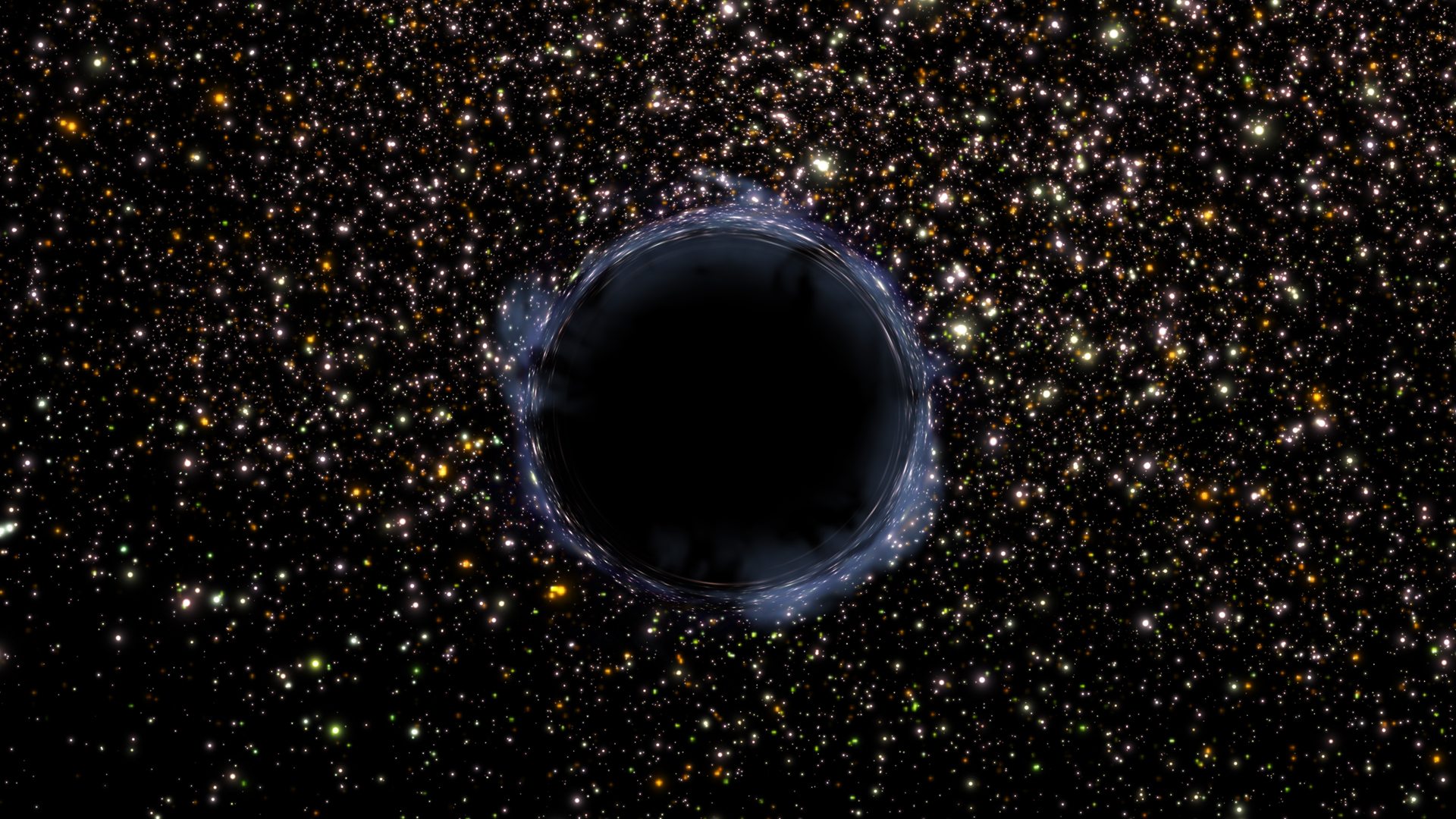 hubble images black hole