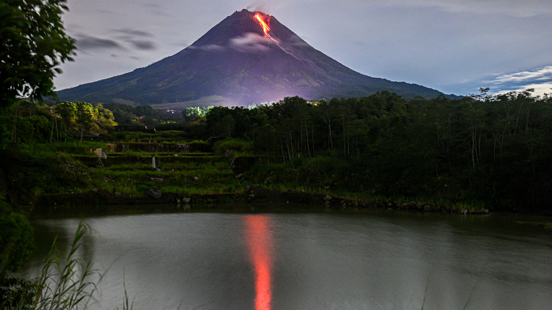 Активные вулканы Индонезии