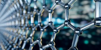 View,Of,A,Graphene,Molecular,Nano,Technology,Structure,On,A