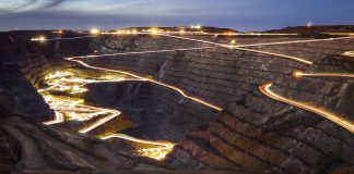 Super,Pit,In,Kalgoorlie,,Australia,Rare,Earth,Mining