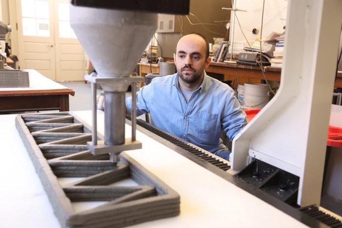 3D concrete printing